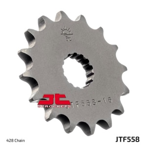 Kit de lant D.I.D Chain - Argintiu chain 428 NZ, Non-sealed, CHK front sprocket JT, CHK rear sprocket JT pentru YAMAHA YZ 85 2002-2018 - Img 5