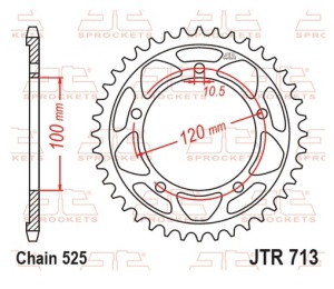 Kit de lant D.I.D Chain - Argintiu lant 525 VX, X-Ring, pinion fata SUPERSPROX, foaie spate JT pentru APRILIA Tuono 1100 V4 Factory 2015-2020 - Img 5