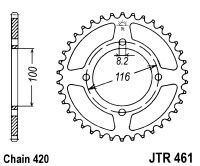 Kit de lant D.I.D Chain - Auriu chain 420 NZ, Non-sealed, CHK front sprocket JT, CHK rear sprocket JT pentru KAWASAKI KX 112 2022-2025 - Img 5
