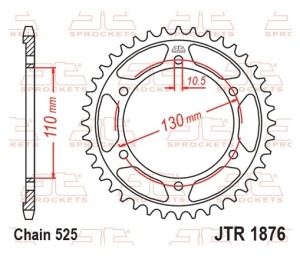 Kit de lant D.I.D Chain - Auriu lant 525 VX, X-Ring, pinion fata JT cauciucat, foaie spate JT pentru SUZUKI GSX-8S 2023-2024 - Img 6