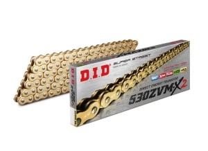 Kit de lant D.I.D Chain - Auriu lant 530 ZVM-X, X-Ring, pinion fata JT, foaie spate JT pentru SUZUKI GSX 750 1998-2003
