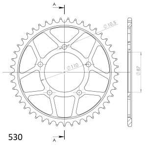 Kit de lant D.I.D Chain - Auriu lant 530 ZVM-X, X-Ring, pinion fata JT cauciucat, foaie spate SUPERSPROX pentru SUZUKI GSX 750 F 1999-2006 - Img 5