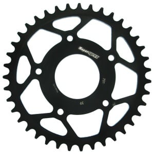Kit de lant EK - Argintiu chain 520 H, Non-sealed, CHK front sprocket SUPERSPROX, CHK rear sprocket SUPERSPROX pentru CAGIVA Raptor 125 2003 - Img 4