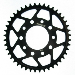 Kit de lant EK - Argintiu chain 530 SRO, O-ring, CHK front sprocket JT CHK rubber cushioned, CHK rear sprocket SUPERSPROX pentru HONDA VF 750 F 1983-1984 - Img 4