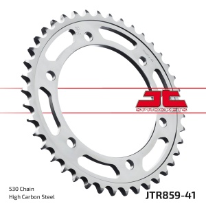 Kit de lant EK - Argintiu chain 530 SRX, X-ring (X, NX, QX, XS), CHK front sprocket JT CHK rubber cushioned, CHK rear sprocket JT pentru YAMAHA FJ 1100 1984-1985 - Img 6