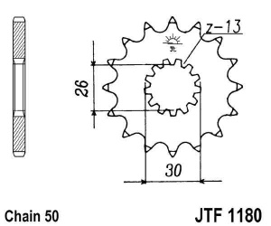 Kit de lant EK - Auriu chain 530 ZVX, X-ring (X, NX, QX, XS), CHK front sprocket JT CHK rubber cushioned, CHK rear sprocket JT pentru TRIUMPH Adventurer 900 1996-1998 - Img 3