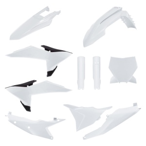 Kit plastice POLISPORT 91614 Alb