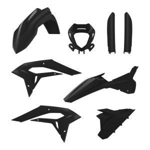 Kit plastice POLISPORT 91668 Negru