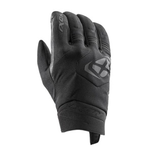 Manusi barbati Roadster Mid-season textil/piele Ixon model MIG 2 WP MS culoare: negru - degete tactile - waterproof