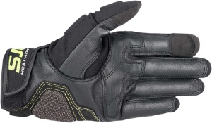 Manusi moto Alpinestars HALO Galben Fluo Negru - Img 2