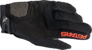 Manusi scurte ALPINESTARS MEGAWATT V2 Negru-Rosu - Img 2