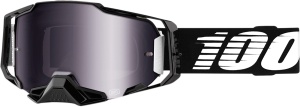 Ochelari moto offroad 100% Armega Black Silver Mirror
