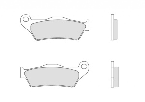 Placute de frana BREMBO 07BB28SP