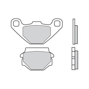 Placute de frana BREMBO 07KS04SD