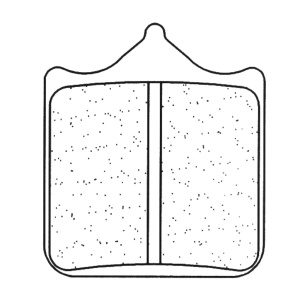 Placute de frana Carbone Lorraine 1207 XBK5 (4 bucati in kit)