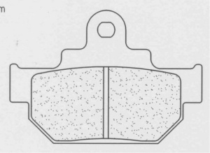 Placute de frana Carbone Lorraine 2387 S4