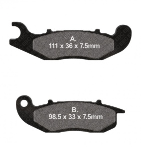 Placute de frana EBC FA465R