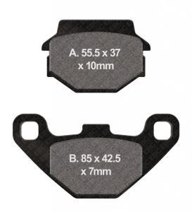 Placute de frana EBC SFA067