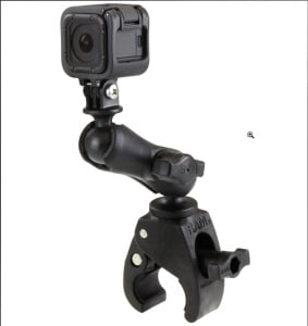 RAM-MOUNT kit montare camera actiune GoPro pe ghidon - Img 1