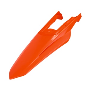 Rear Fender POLISPORT 8687400001 Orange OEM Color