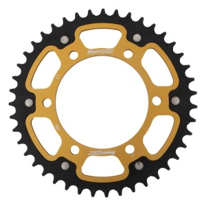 Rear sprocket SUPERSPROX STEALTH RST-486:43-GLD auriu 43T, 520