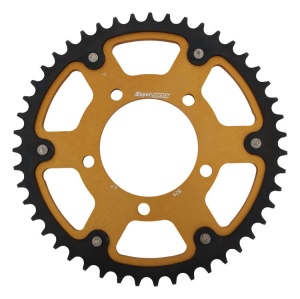Rear sprocket SUPERSPROX STEALTH RST-829:47-GLD auriu 47T, 530