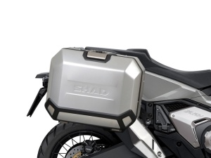 Set complet de cutii de aluminiu laterale, 36L / 36L, SHAD TERRA NEGRU, include kit montare SHAD HONDA X-ADV 750 - Img 12