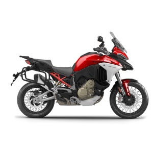 Set of SHAD TERRA TR40 adventure saddlebags and SHAD TERRA aluminium top case TR55 PURE BLACK, including mounting kit SHAD DUCATI MULTISTRADA 1200 V4 - Img 8