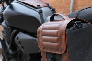 Side bag SHAD CAFE RACER SR38 X0SR3821 10l Negru - Img 6