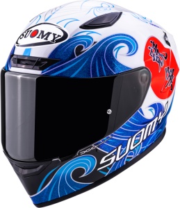 SUOMY TRACK-1 WAVES WHITE ECE 22.06