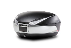 Top case SHAD SH48 D0B48400 New titanium with PREMIUM SMART lock
