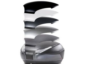 Topcase moto SHAD SH48 Gri Inchis - Img 3