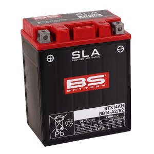 Baterie activata din fabrica BS-BATTERY BTX14AH (FA) (YTX14AH (FA)) SLA