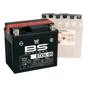Baterie fara intretinere BS-BATTERY BTX5L-BS (YTX5L-BS)