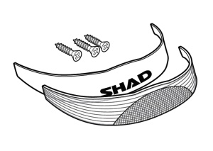 Benzi reflectorizante SHAD D1B291CAR Alb for SH29