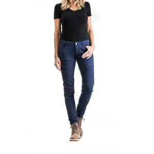 Blugi (jeans) moto femei Ixon model Vicky culoare: Navy (albastru) (Cordura® Denim) - clasa AA