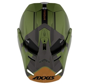 Casca adventure/touring/off road Axxis model Wolf DS Hydra B6 verde mat - tip viziera: MT-V-20 - Img 4