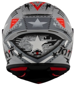Casca integrala KYT R2R MAX ASSAULT GREY ECE 22.06 - Img 4