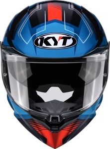 Casca integrala KYT R2R PARSEC BLK/BLUE/RED ECE 22.06 - Img 2