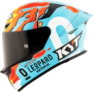 Casca integrala KYT TT-REVO LEOPARD REPLICA ARAGON ECE 22.06 - Img 8