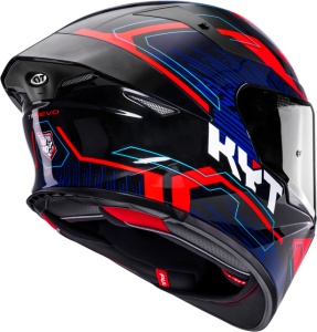 Casca integrala KYT TT-REVO SPEEDING MATT GRL BLK/RED/BLUE ECE 22.06 - Img 5