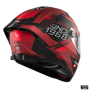 Casca integrala MT Thunder 4 SV Luminence D5 rosu mat - Img 6