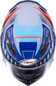 Casca integrala SUOMY STELLAR 2 DEEPSPACE MATT GREY/BLUE ECE 22.06 - Img 9