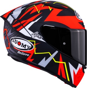 Casca integrala SUOMY TRACK-1 SAM LOWES 2025 REPLICA RED ECE 22.06 - Img 4