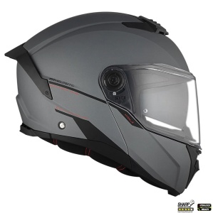 Casca modulabila MT Atom 2 SV A2 titanium mat (ochelari soare integrati) Pinlock Ready - tip viziera: MT-V-35 - Img 8