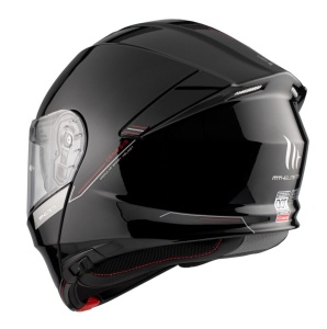 Casca modulabila MT Genesis SV A1 negru lucios Pinlock ready - omologare noua ECE 22.06 - tip viziera: MT-V-25 - Img 8