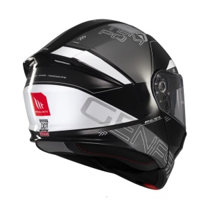 Casca modulabila MT Genesis SV Atempo B2 negru/gri lucios Pinlock ready - omologare noua ECE 22.06 - tip viziera: MT-V-25 - Img 9