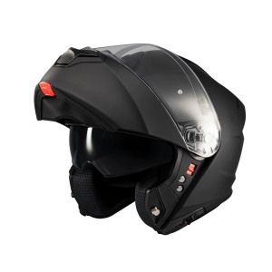 Casca moto flip-up MT Genesis SV Pure A1 negru mat