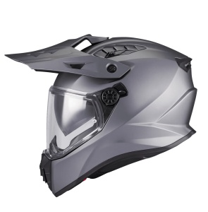 Casca touring/adventure MT model Track SV Pure A2 gri mat – tip viziera: HS 12 - Img 3