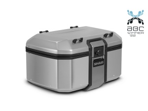 Complete set of aluminum cases SHAD TERRA, 55L topcase + 36L / 47L side cases, including mounting kit and plate SHAD YAMAHA Tenere 700 XTZ690 - Img 8